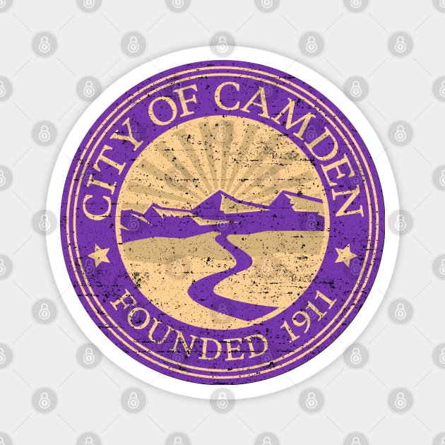 City of Camden (Worn) [Rx-Tp] Magnet by Roufxis